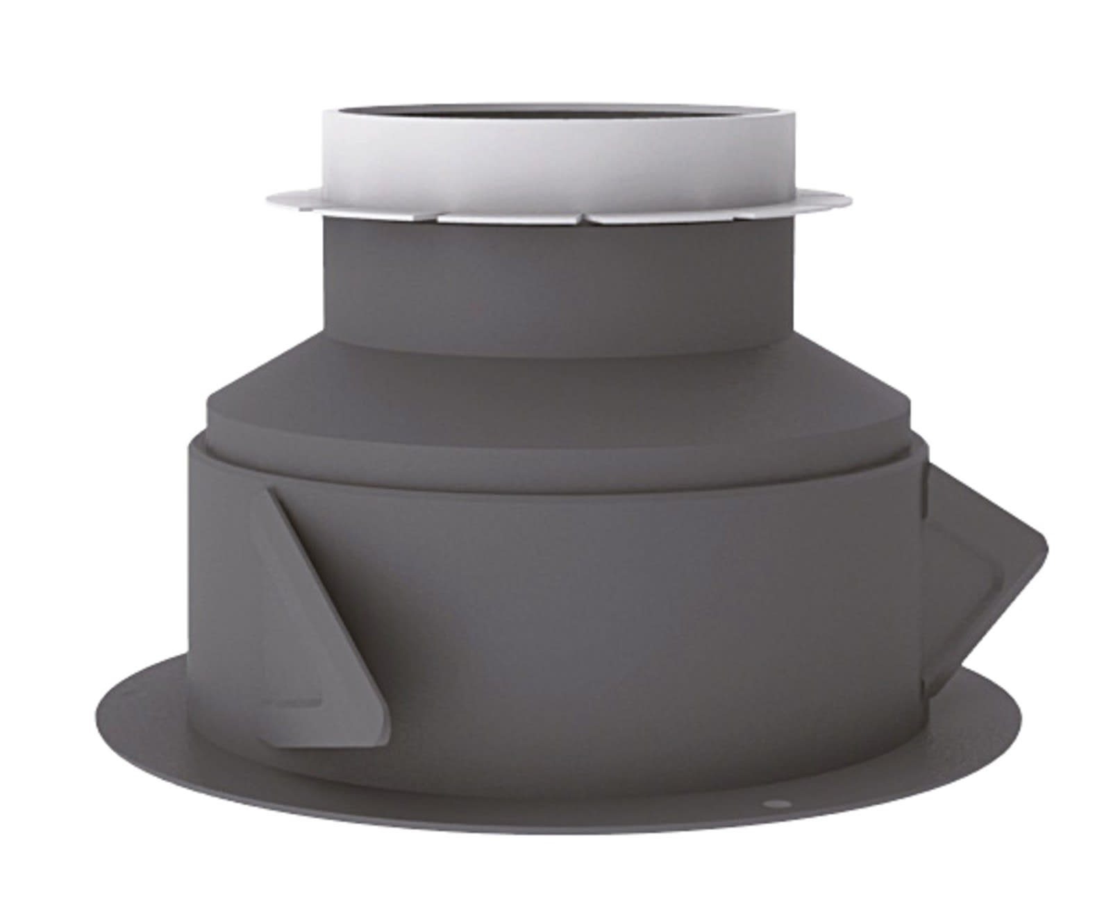 Atlantic Clim & Ventil - Man 125/80 p - manchon court à griffes métallique pour bouches hygroréglables