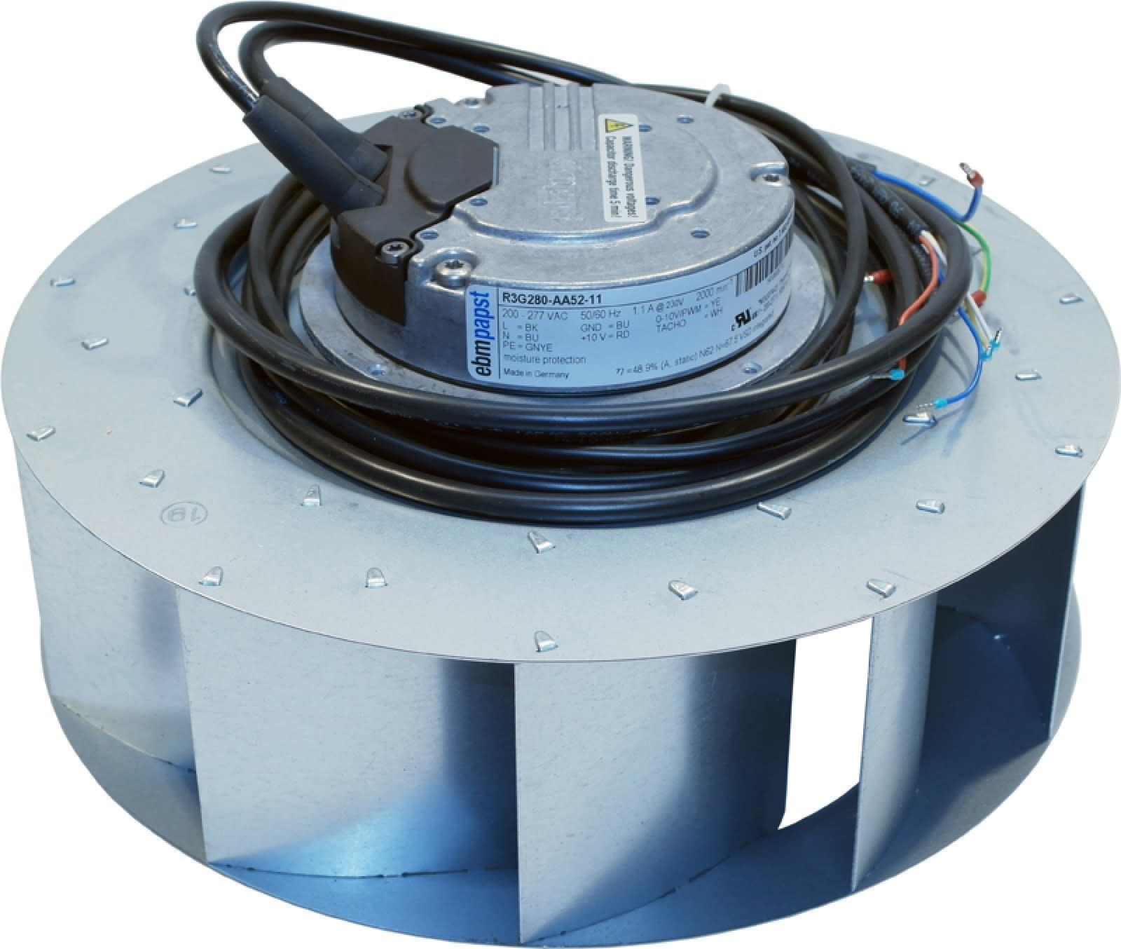 Atlantic Clim & Ventil - Moteur de ventilateur - Pièce de rechange origine fabricant
