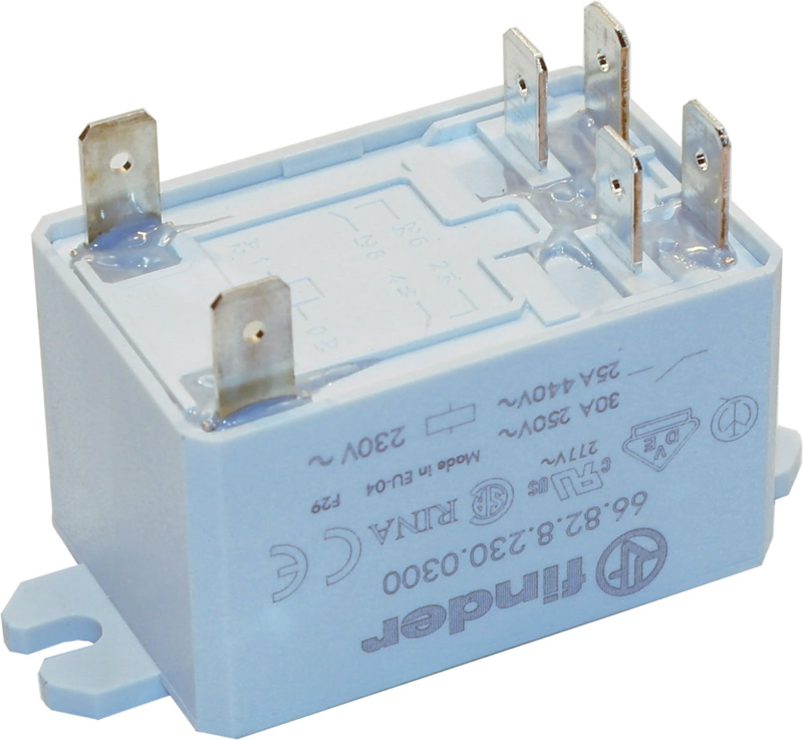 Atlantic Clim & Ventil - Relais electromagnétique 2P30a - Pièce de rechange origine fabricant