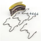 Atlantic Clim & Ventil - Sachet de 4 crochets - Pièce de rechange origine fabricant