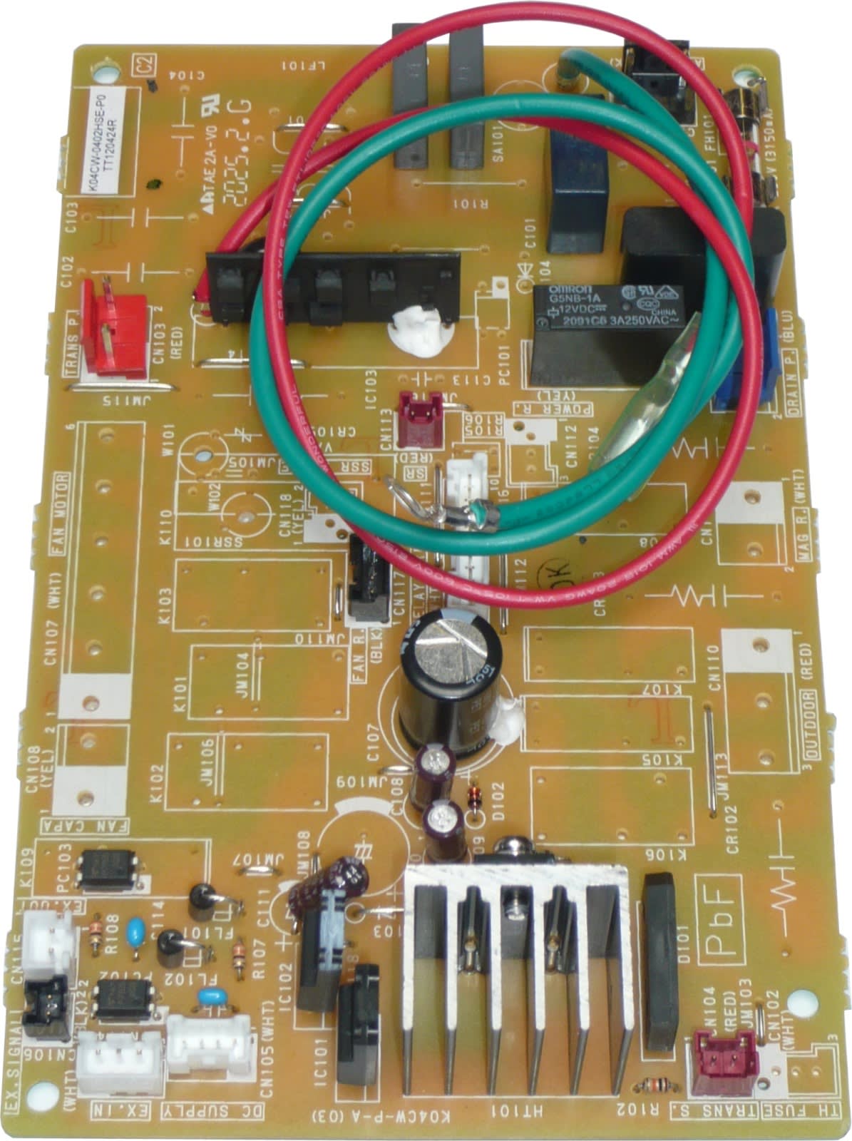 Atlantic Clim & Ventil - Carte alimentation - Pièce de rechange origine fabricant