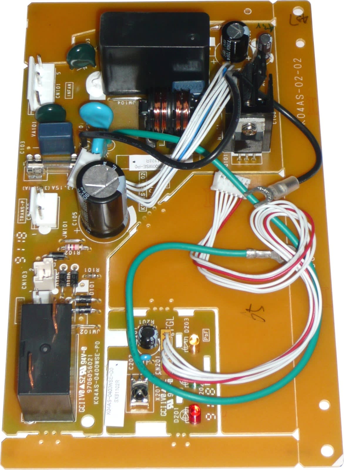 Atlantic Clim & Ventil - Carte d'alimentation + IR - Pièce de rechange origine fabricant