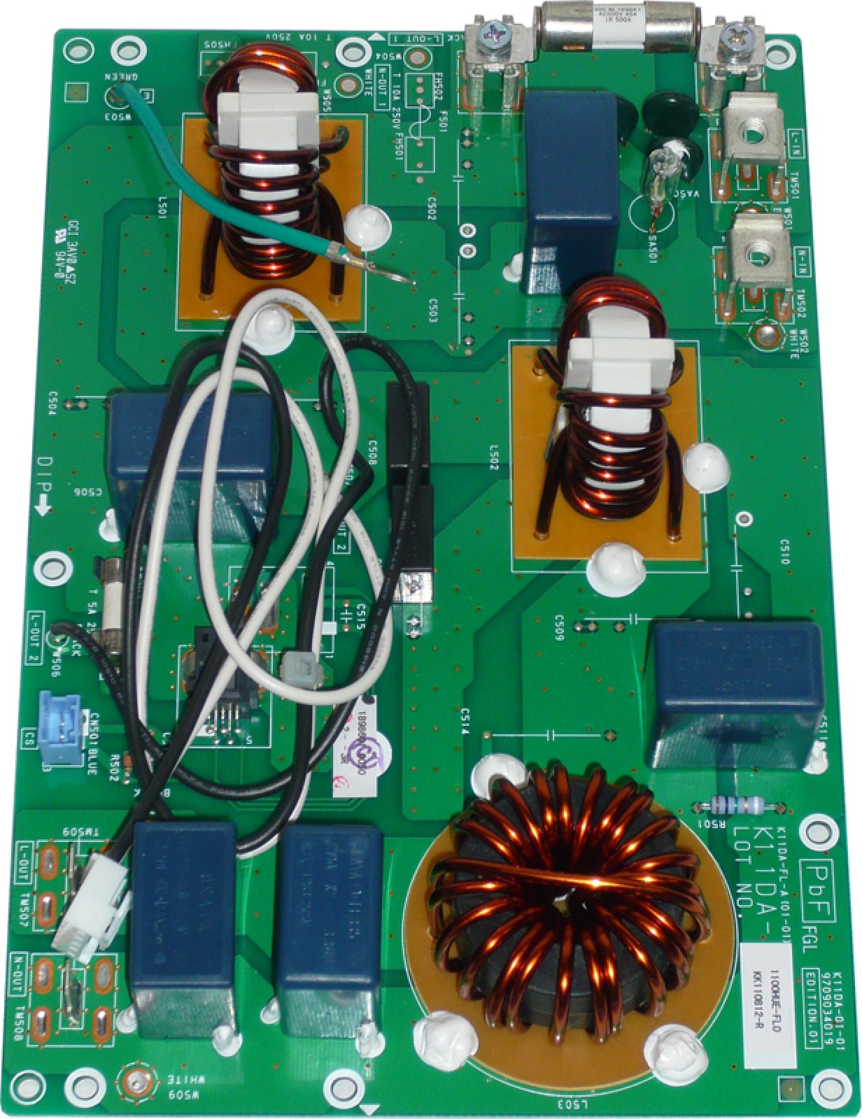 Atlantic Clim & Ventil - Carte filtre - Pièce de rechange origine fabricant