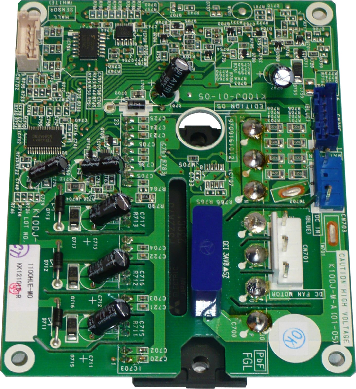 Atlantic Clim & Ventil - Carte cde moteur ventilation - Pièce de rechange origine fabricant