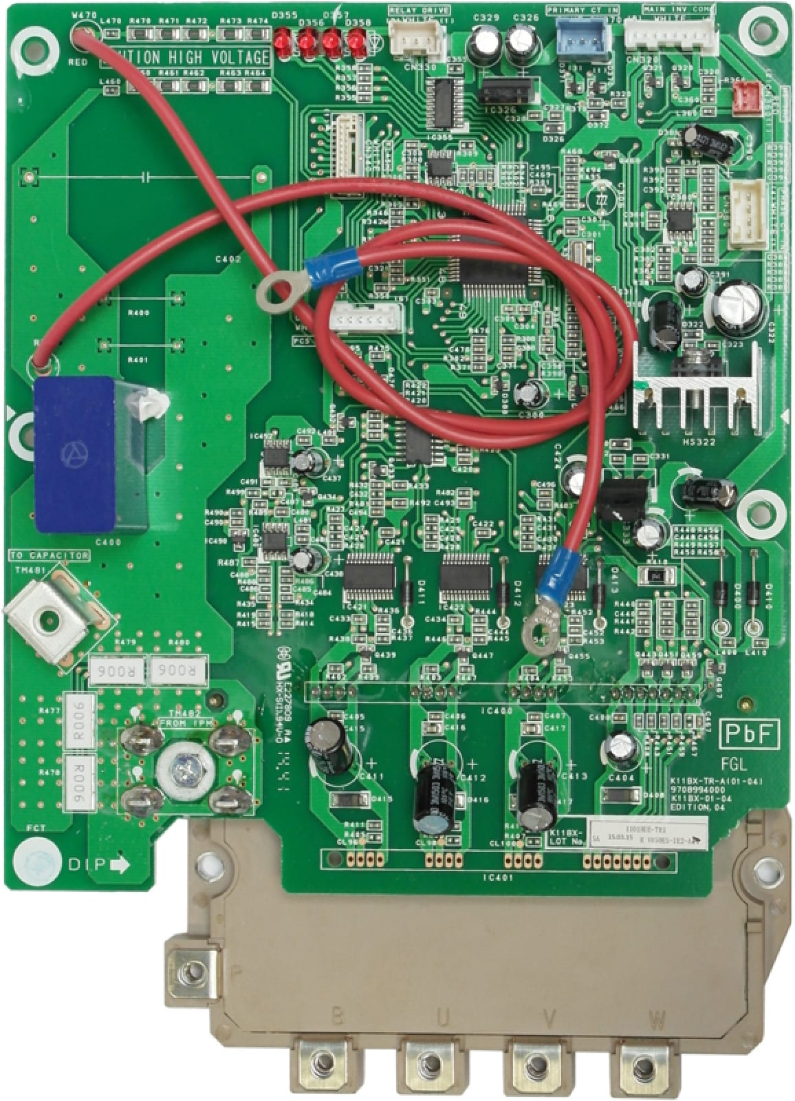 Atlantic Clim & Ventil - Carte inverter - Pièce de rechange origine fabricant