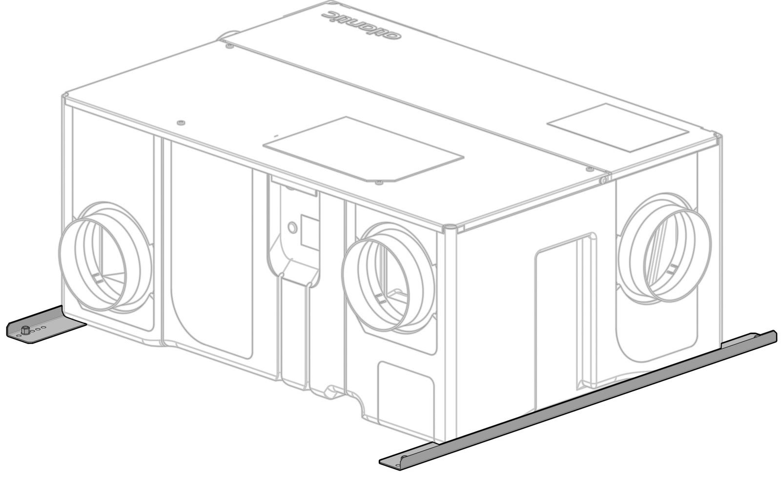 Atlantic Clim & Ventil - Kit susp primo - kit de suspension pour primocosy
