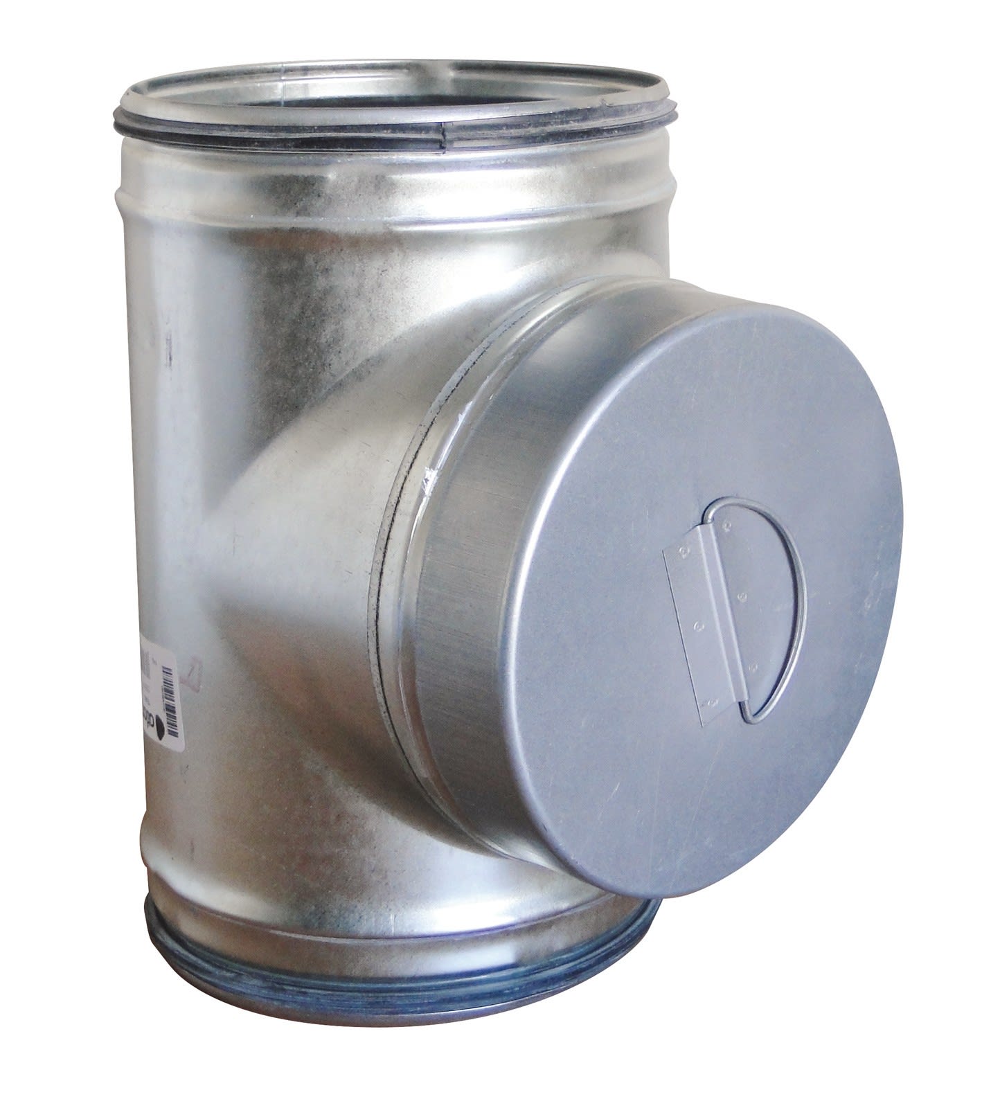 Atlantic Clim & Ventil - Té de visite - TE-V - Diamètre 160 mm - Acier galvanisé