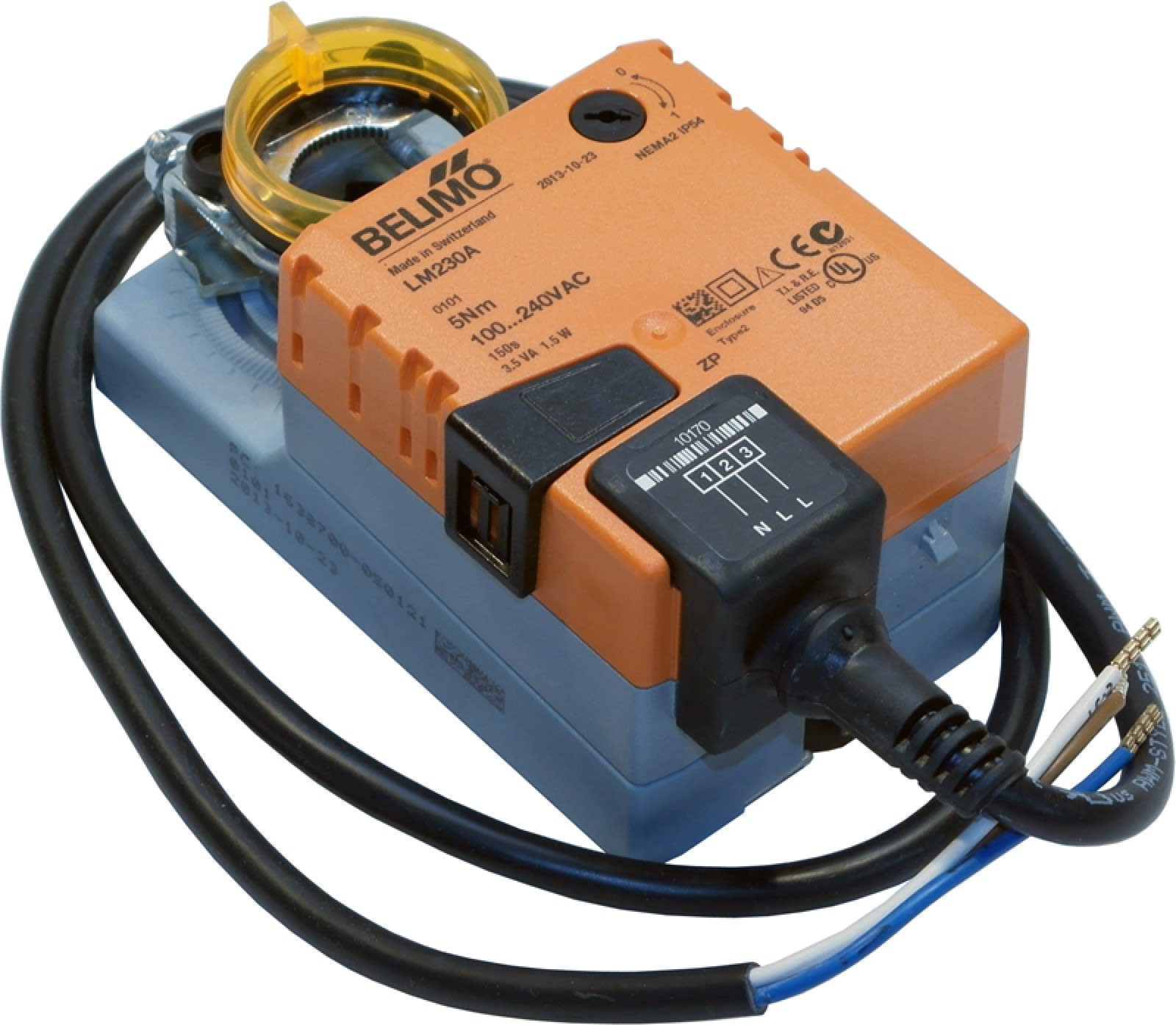 Atlantic Clim & Ventil - Servomoteur tout rien bypass - Pièce de rechange origine fabricant