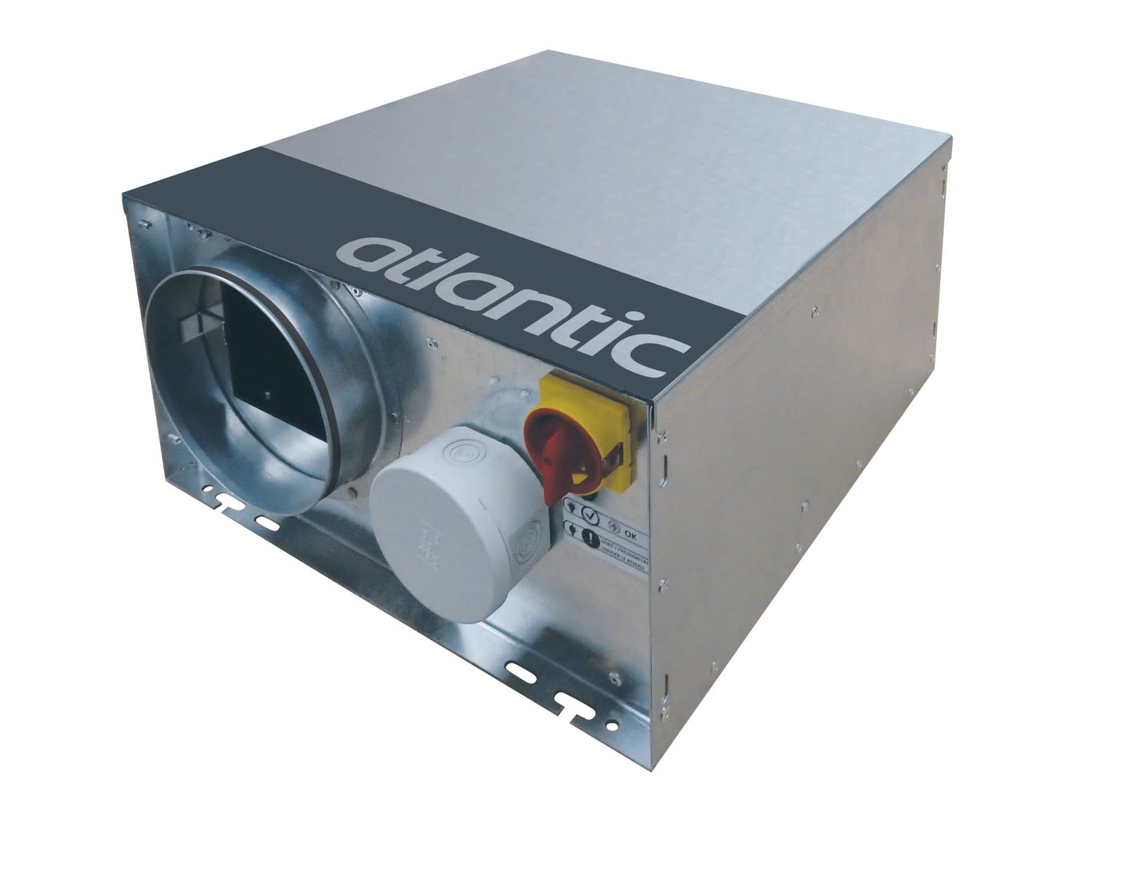 Atlantic Clim & Ventil - Critair ec 500 pci - caisson d'extraction basse consommation isole petit local
