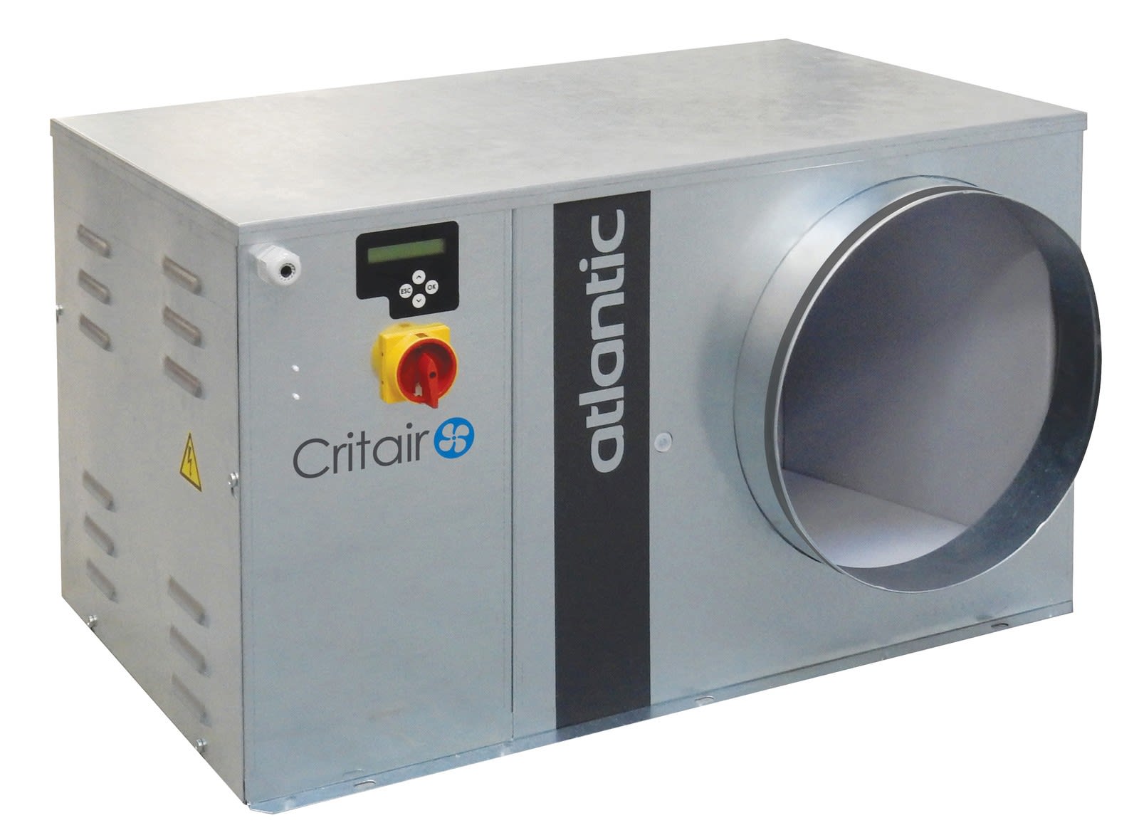 Atlantic Clim & Ventil - Critair ec 4500 silence - caisson d'extraction ultra silencieux