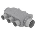 Atlantic Clim & Ventil - Neocd 160/80 r - caisson de distribution pour conduits souples reprise air vicie