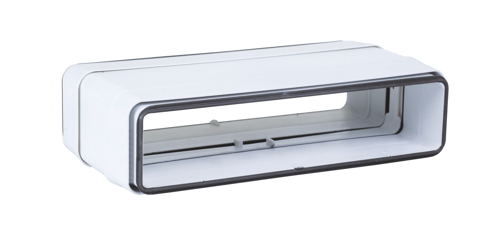 Atlantic Clim & Ventil - Rd 55 x 110 j - raccord droit rectangulaire plastique rigide avec joint 55 x 110