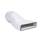 Atlantic Clim & Ventil - Rmd 55x220x125 j - raccord mixte droit a joint section 55 x 220 en diamètre 125