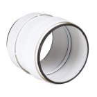 Atlantic Clim & Ventil - Rdc 125 j - raccord droit circulaire pvc diamètre 125 avec joint