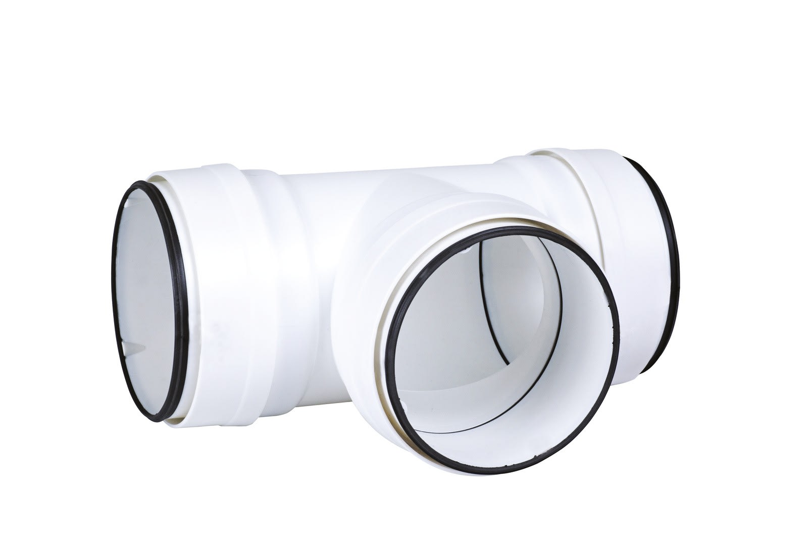 Atlantic Clim & Ventil - Tehc 125 j - tube en te circulaire pvc diamètre 125 avec joint