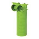 Atlantic Clim & Ventil - Xcmv 75 - coude mixte vertical pour reseaux clip & go diamètre 75/125