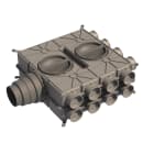 Atlantic Clim & Ventil - Cdp 16x75 - caisson de distribtion 16 piquages pour reseaux clip & go