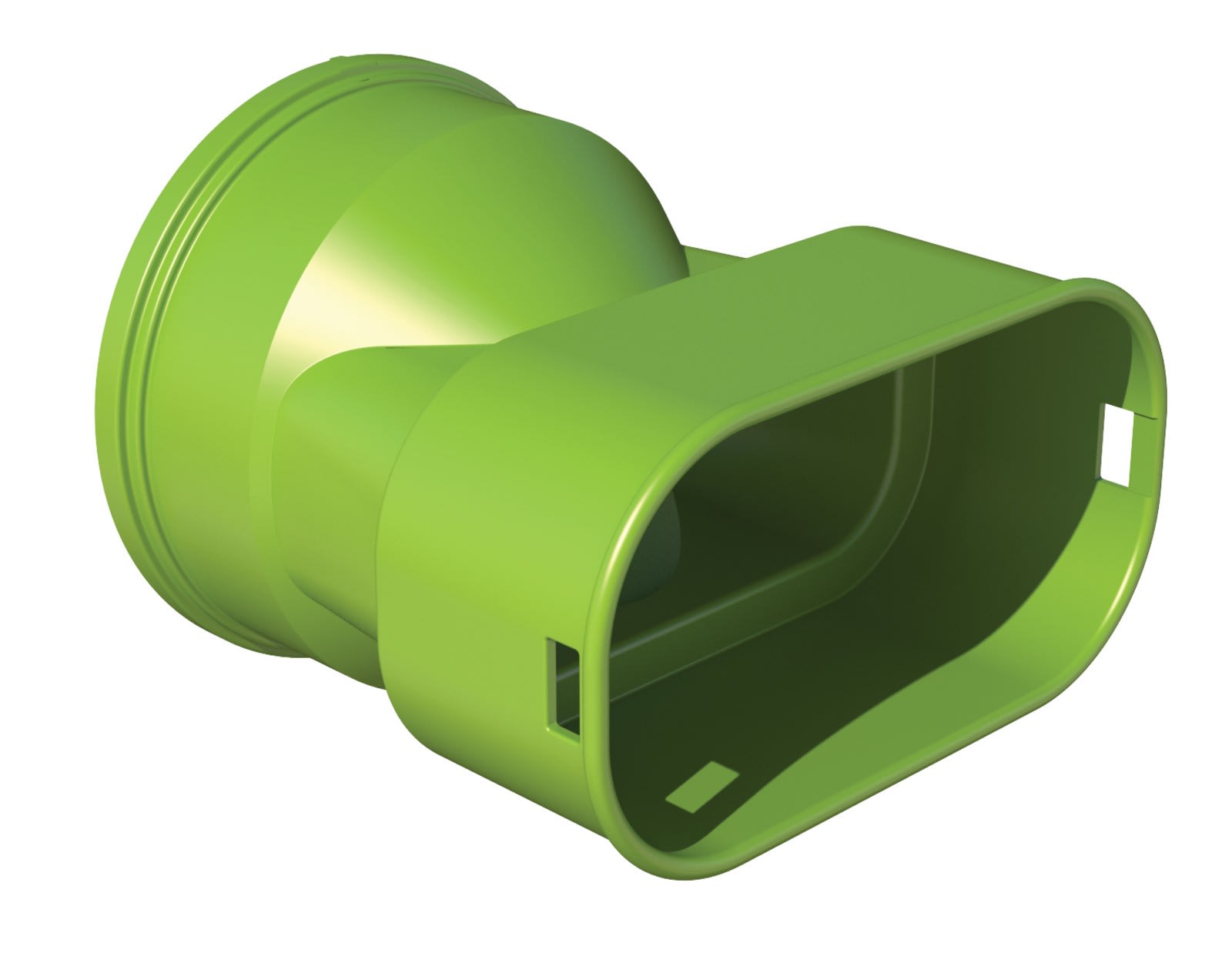 Atlantic Clim & Ventil - Xac60x130 - adaptateur caisson pour reseaux clip & go section 60x130