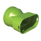 Atlantic Clim & Ventil - Xac60x130 - adaptateur caisson pour reseaux clip & go section 60x130