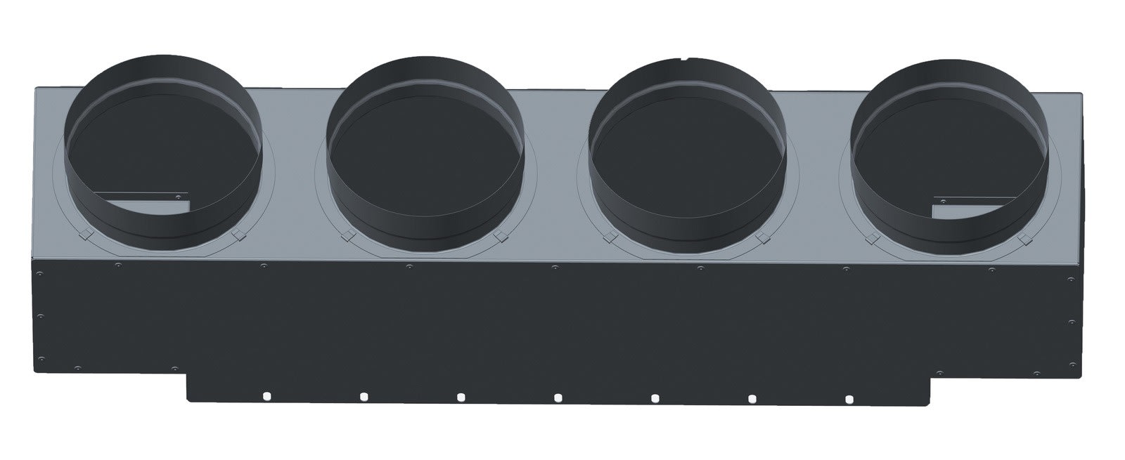 Atlantic Clim & Ventil - Pl4 x 200 lh - plenum soufflage 4 x 200