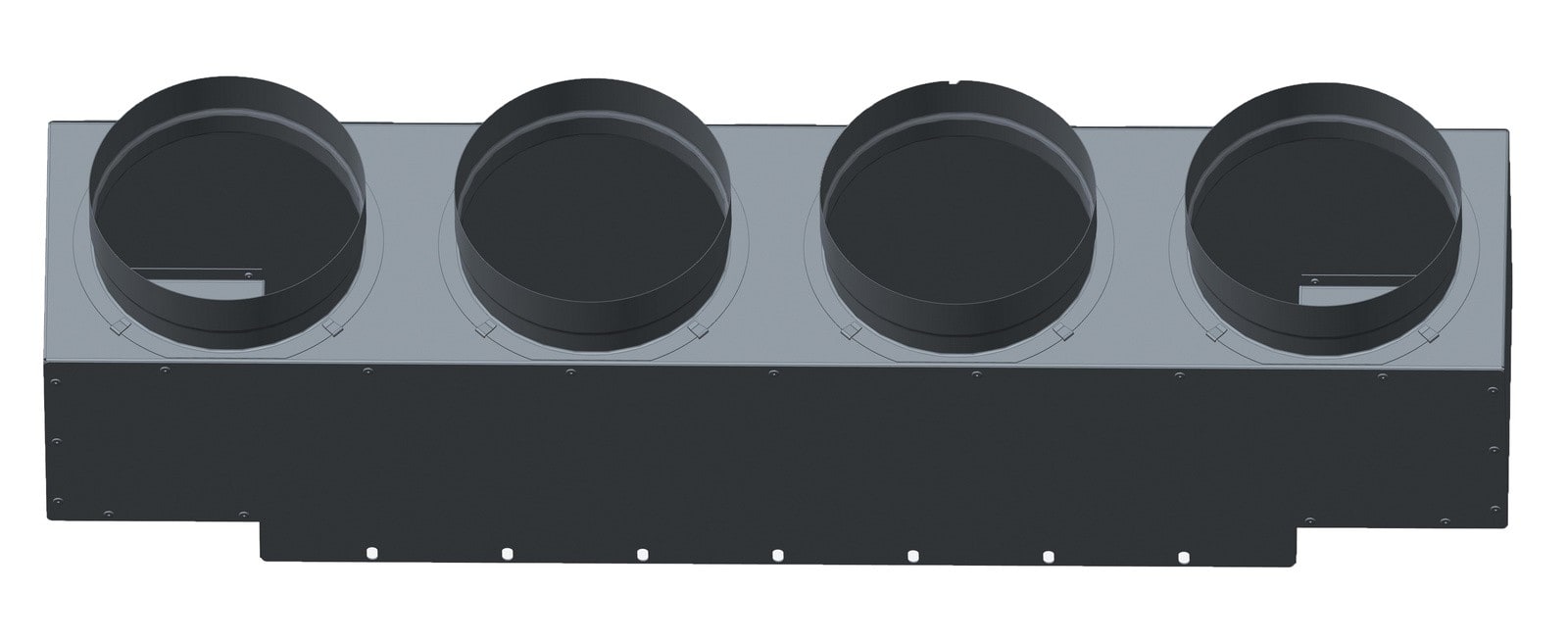 Atlantic Clim & Ventil - Pl4 x 200 lh - plenum soufflage 4 x 200