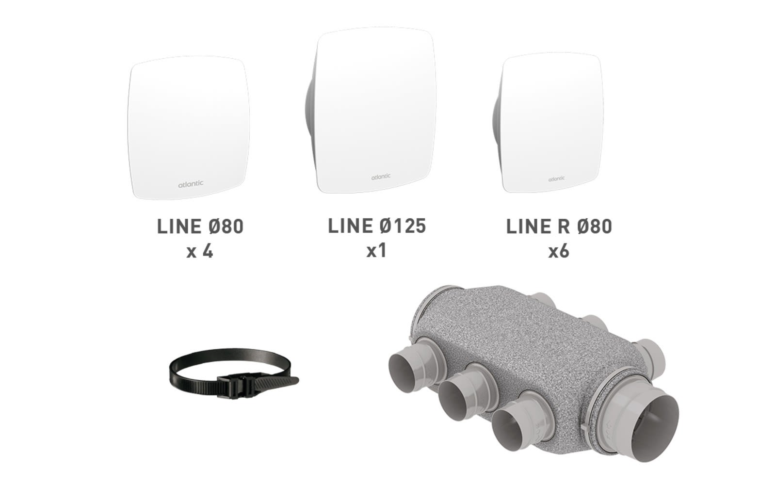 Atlantic Clim & Ventil - Kit acc primocosy - kit accessoires pour primocosy