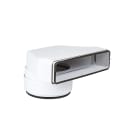 Atlantic Clim & Ventil - Cmv 55x110x100jb - coude mixte vertical a joint pour bouche reseau rectangulaire