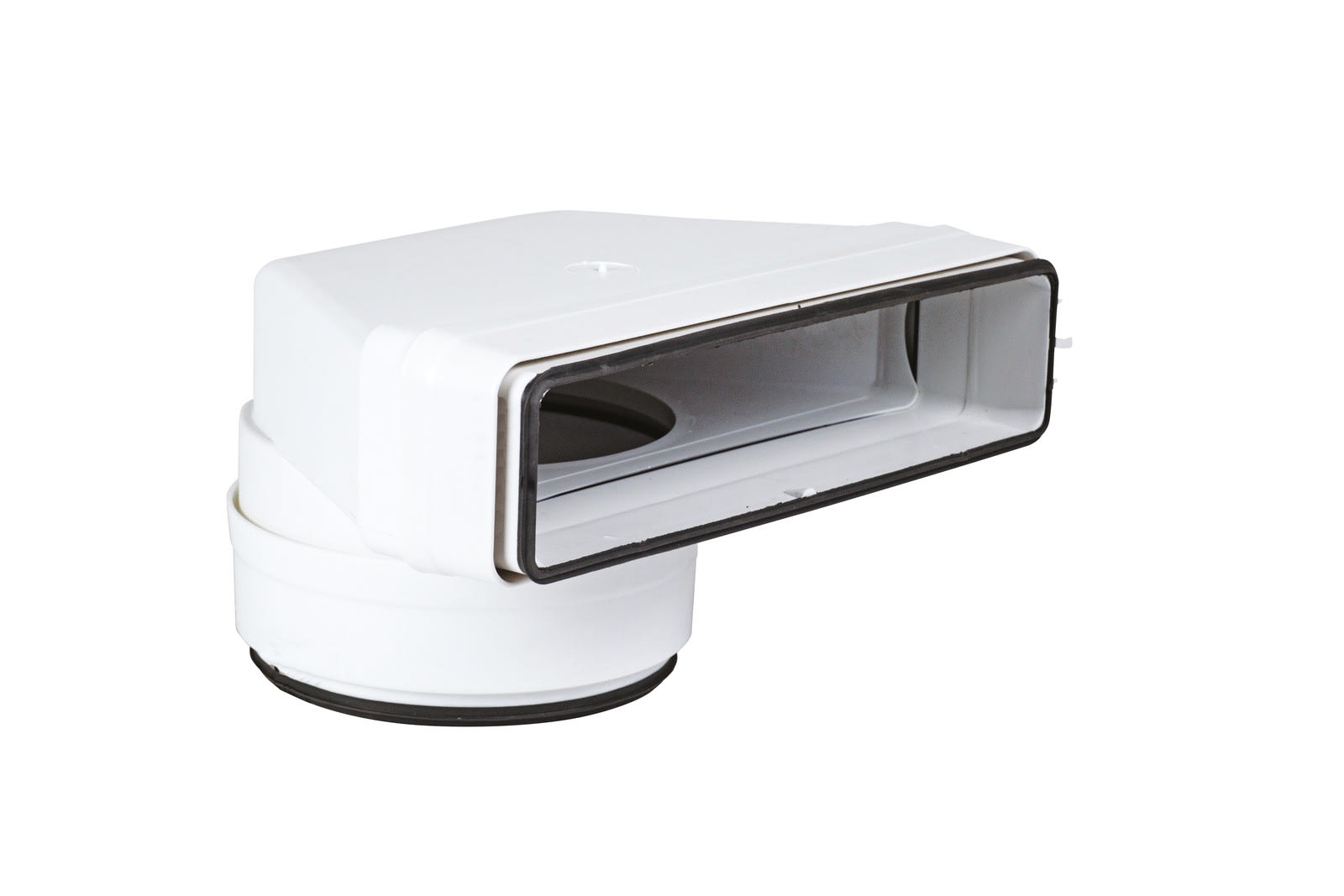 Atlantic Clim & Ventil - Cmv 55x220x125jb - coude mixte vertical a joint pour bouche reseau rectangulaire