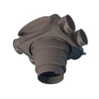 Atlantic Clim & Ventil - Cdp 6x75 - caisson de distribution plat 6 piquages pour reseaux clip & go