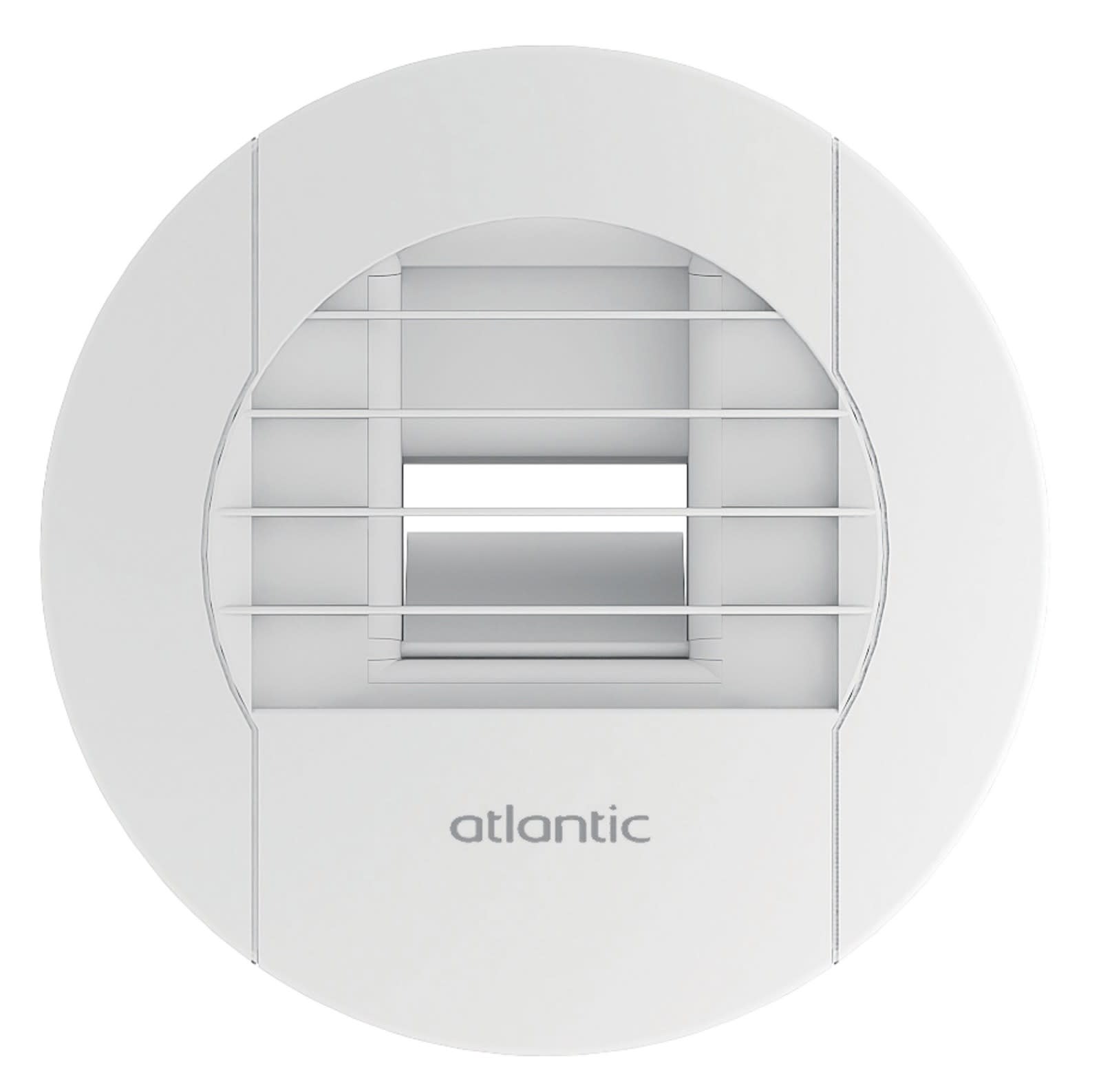 Atlantic Clim & Ventil - Bouche hygro Cuisine 10/45-135 piles bouton poussoir D125 griffes
