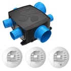 Atlantic Clim & Ventil - Kit piles Hygrocosy FLEX VMC hygro plat 4 sanitaires (3 bouches)