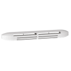 Atlantic Clim & Ventil - Eh 5/45 +ra+ c-42gr - entrée d'air hygro. acoust. 5/45 + rallonge - 39db gris