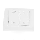 Atlantic Clim & Ventil - Interrupteur double hr/bp - Pièce de rechange origine fabricant