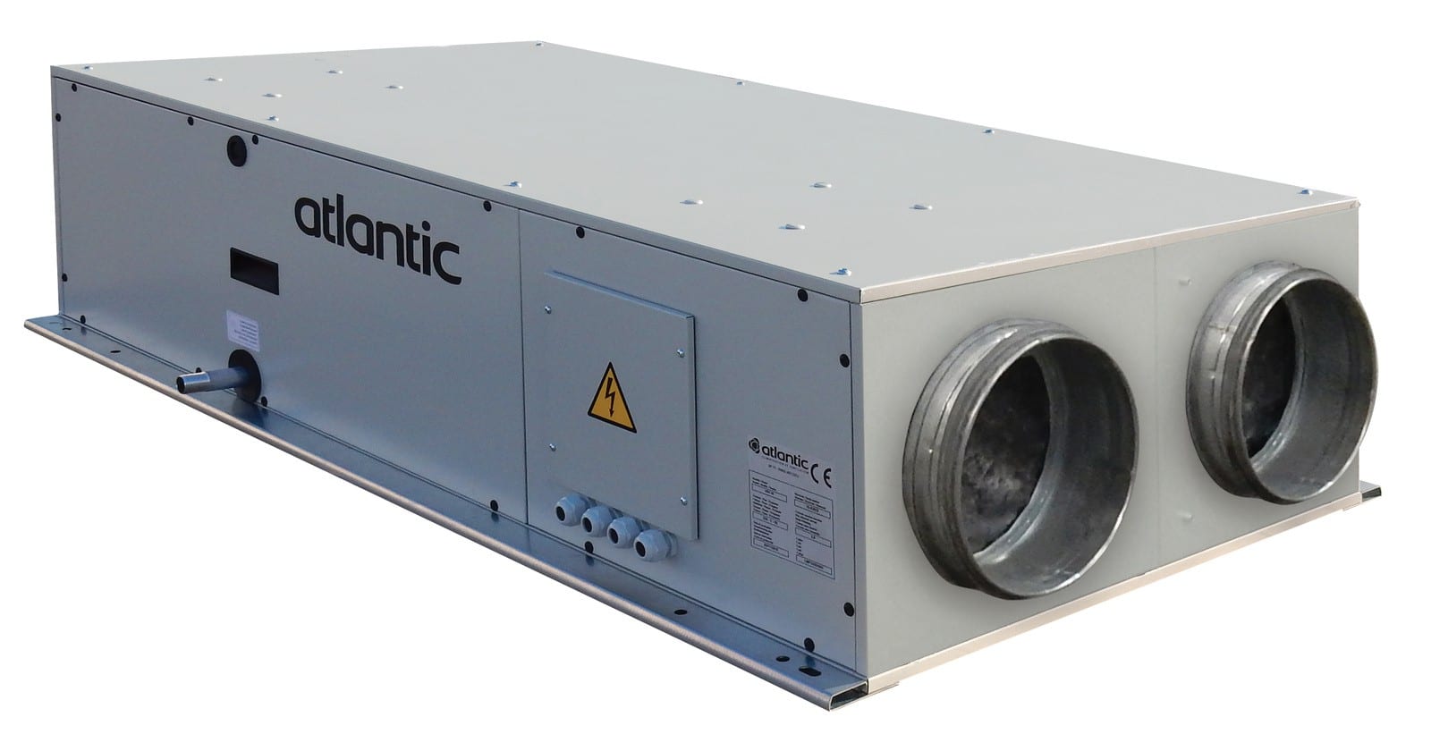 Atlantic Clim & Ventil - Duoflex-h 1500 dep - centrale double flux cc horizontal 1500m3/h+dep