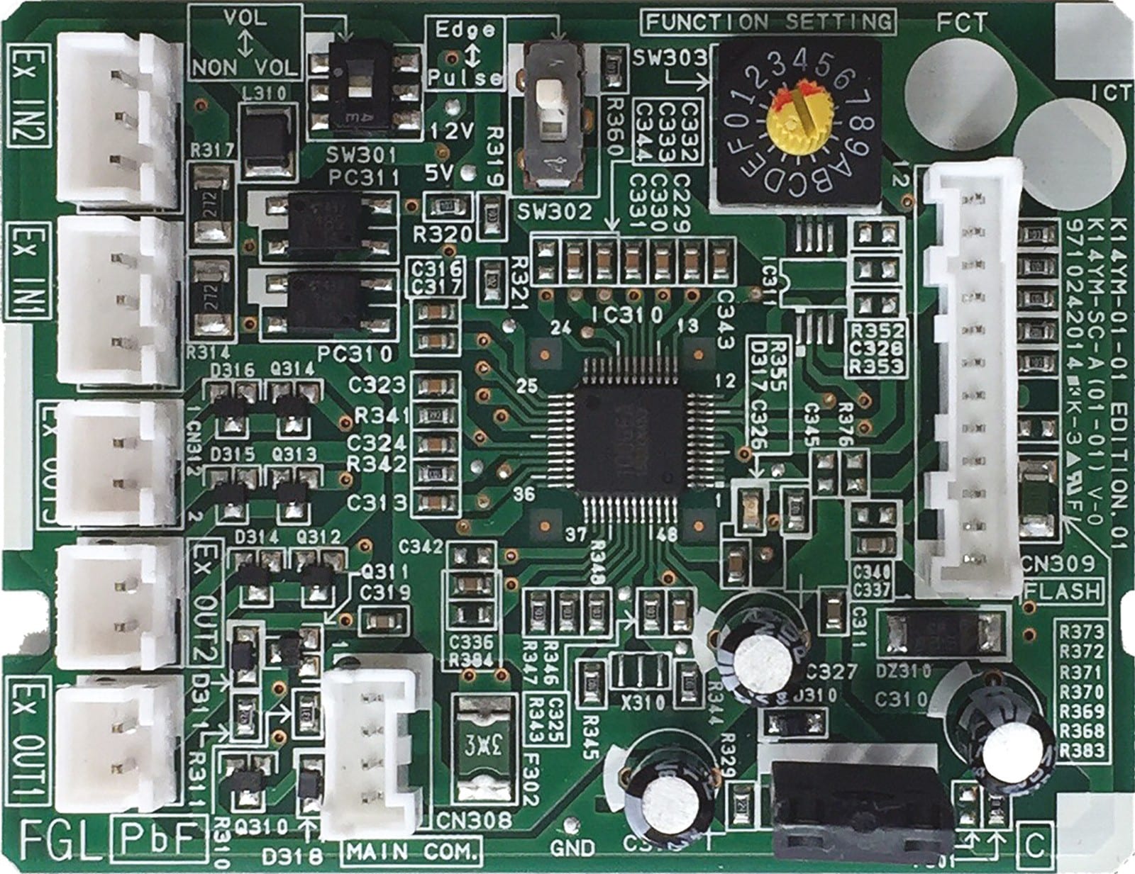Atlantic Clim & Ventil - UTY-XCSXZ2 - carte contacts muraux TAKAO PLUS & TAKAO M3