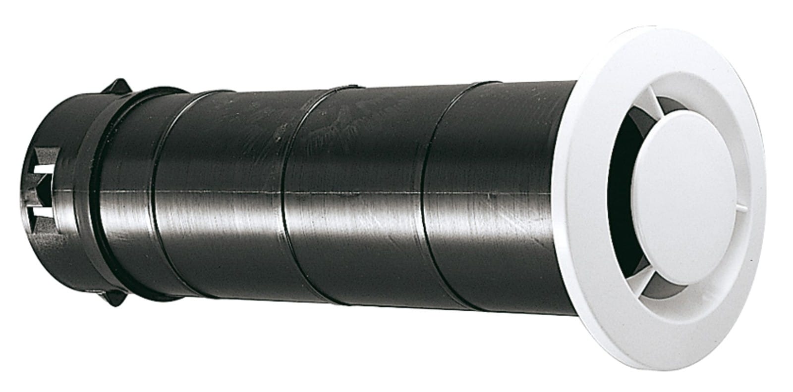 Atlantic Clim & Ventil - Pb 80 n - bouche fixe d'extraction wc avec manchon long diamètre 80