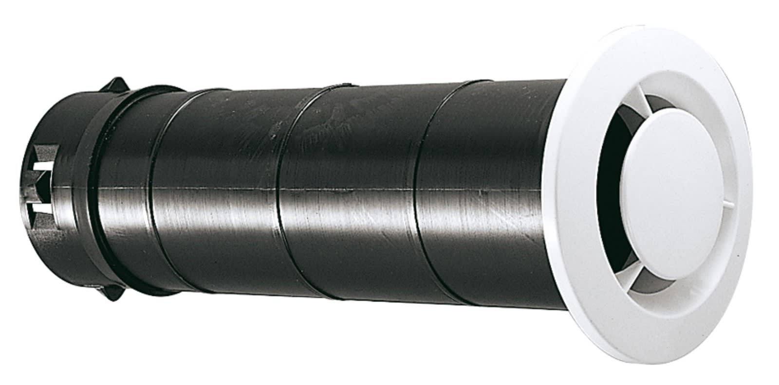 Atlantic Clim & Ventil - Gb 125 n - bouche fixe d'extraction cuisine avec manchon long diamètre 125