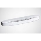 Atlantic Clim & Ventil - Entrée d'air autoréglable acoustique 45m3/h + cap. + rallonge - 41 dBA - Blanc