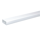Atlantic Clim & Ventil - Tr 55 x 110 p - 3m - tube rectangulaire plastique rigide section 55 x 110