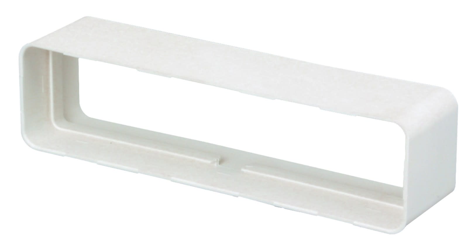 Atlantic Clim & Ventil - Rd 55 x 110 - raccord droit rectangulaire plastique rigide section 55 x 110