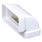 Atlantic Clim & Ventil - Cv 55 x 110 - coude vertical 90° rectangulaire plastique rigide section 55 x 110