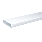 Atlantic Clim & Ventil - Tr 55 x 220 p - 3m - tube rectangulaire plastique rigide section 55 x 220