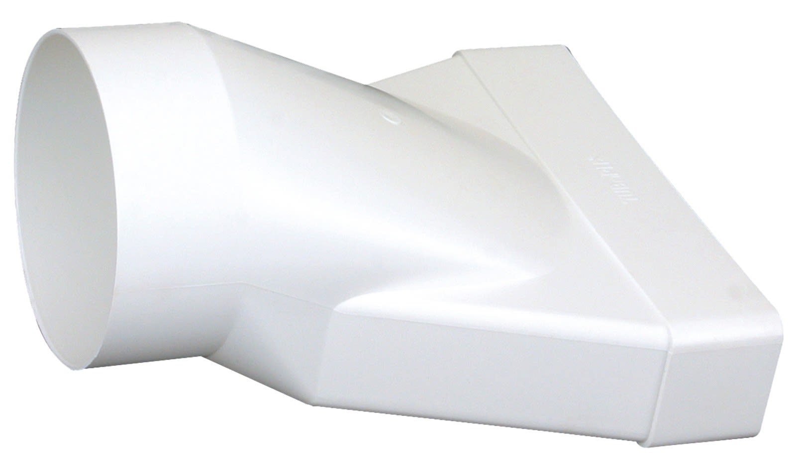Atlantic Clim & Ventil - Rmd 55x220x125 - raccord mixte droit section 55x220 en diamètre 125
