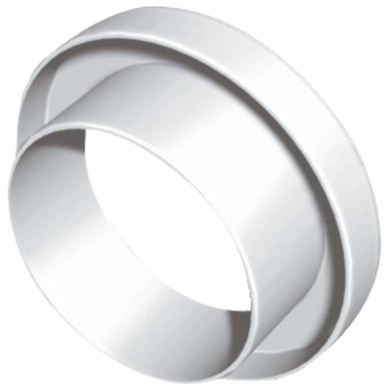 Atlantic Clim & Ventil - Ra 100x80 - raccord adaptable diamètre 100 et 110