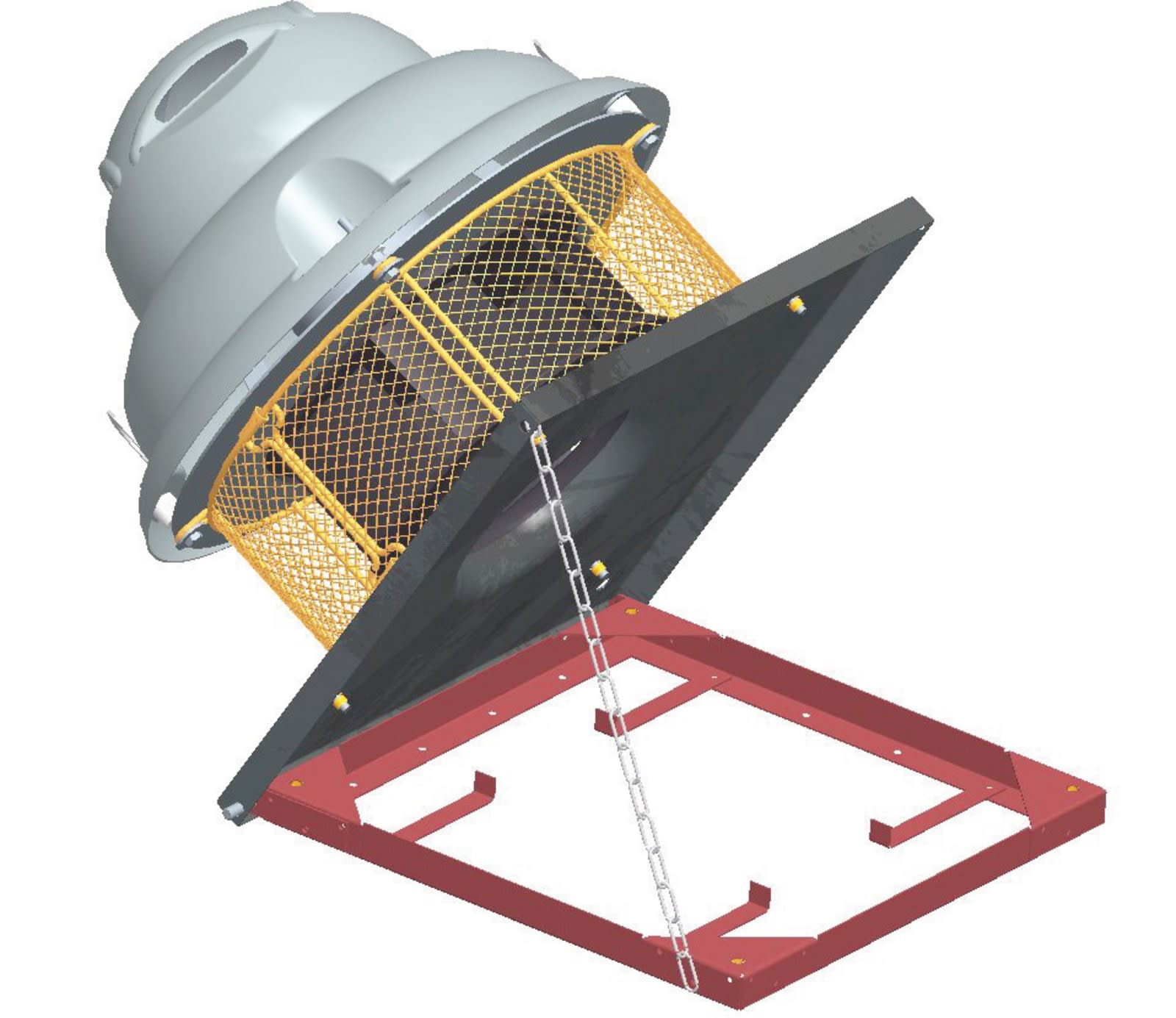 Atlantic Clim & Ventil - Ars 400-450 - Axe bascule p/Stelair 400/450