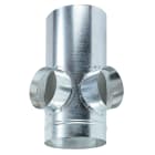 Atlantic Clim & Ventil - Collecteur d'étage 2 piq. en ligne - CEL - Diamètre 160 / 125 mm