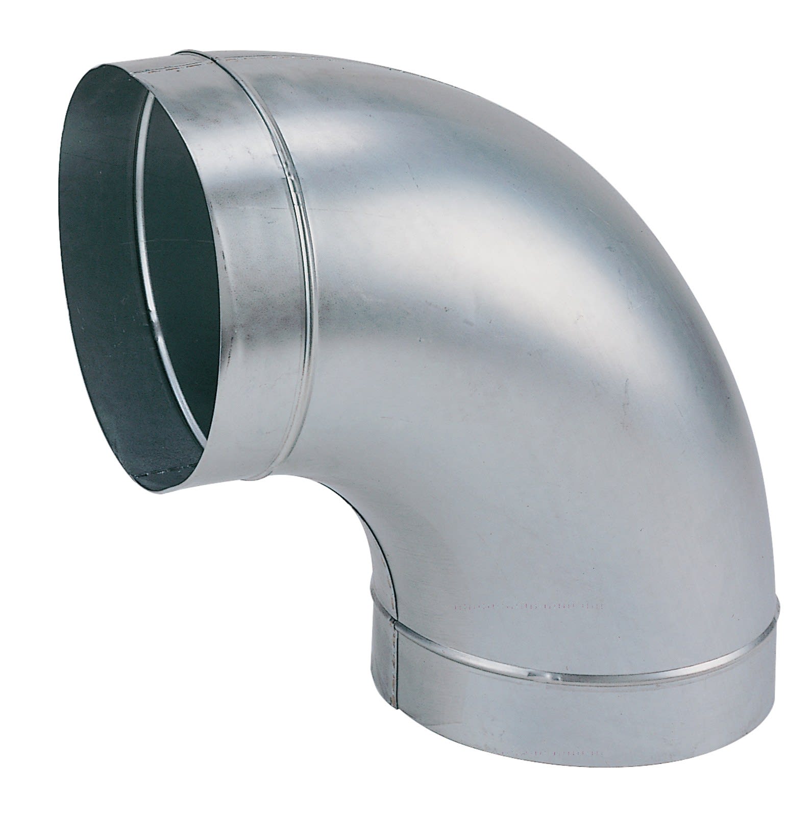 Atlantic Clim & Ventil - Coude à 90° - C 90 - Diamètre 100 mm - Acier galvanisé