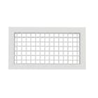 Atlantic Clim & Ventil - Gda 500x200 - grille alu double deflexion 500x200