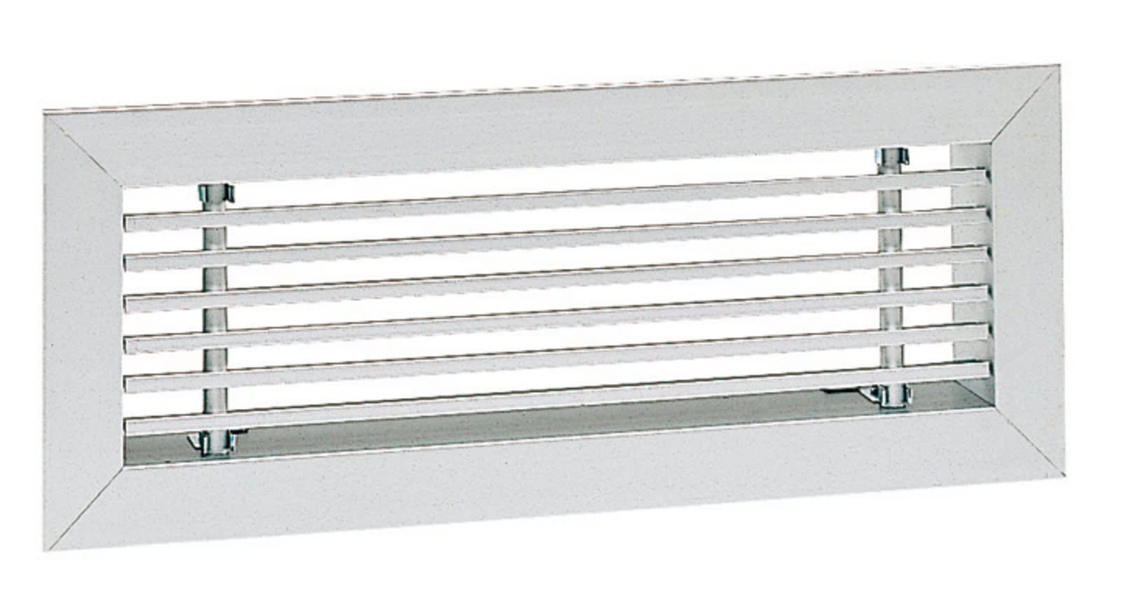 Atlantic Clim & Ventil - Dla 1500x200b - grille lineaire alu blanc1500x200