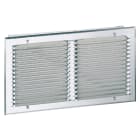 Atlantic Clim & Ventil - Gae10 300x100 - grille extérieure alu pas 10mm300x100